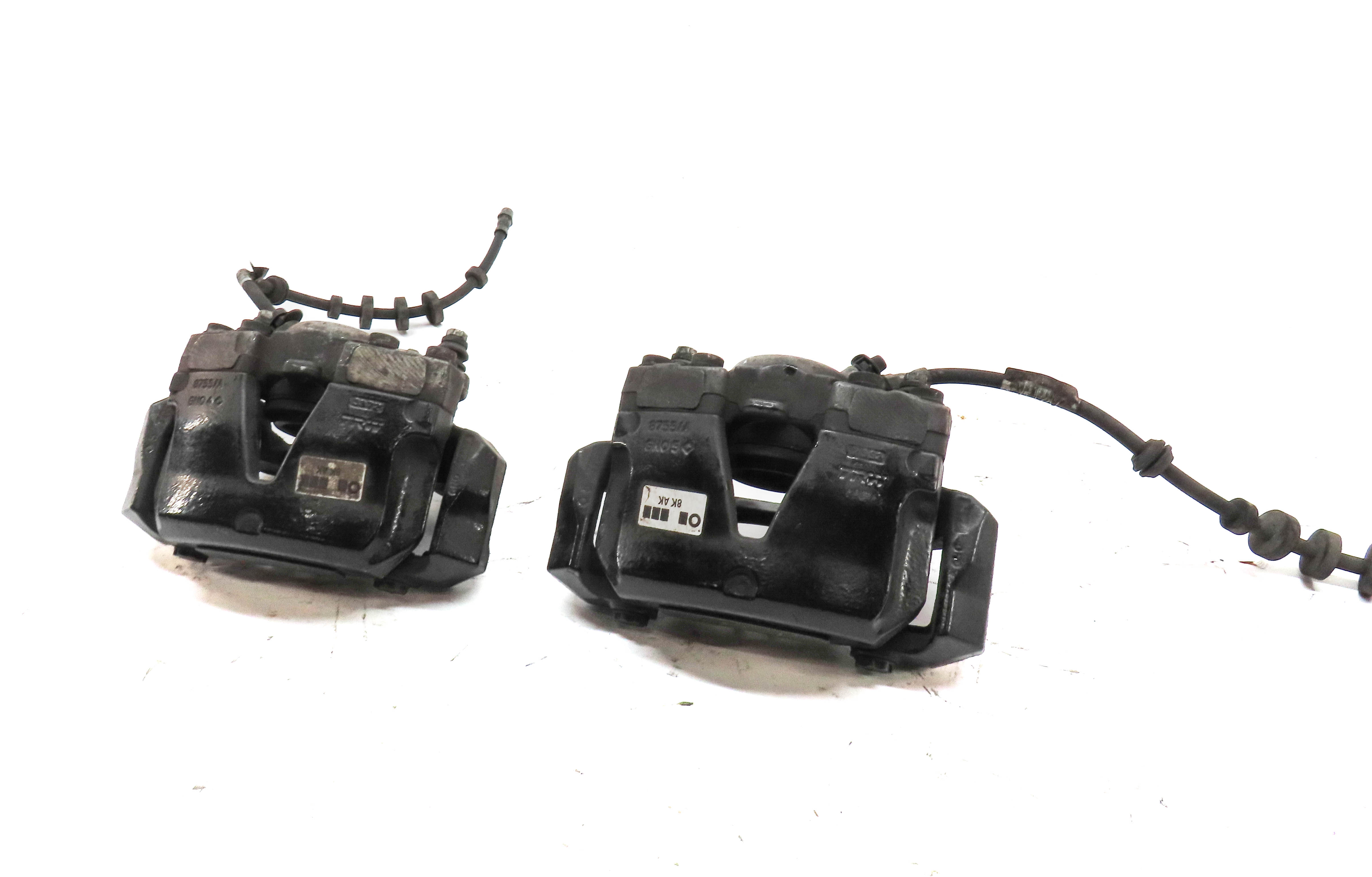12-16 AUDI S4 (B8 8K) FRONT LEFT DRIVER & RIGHT PASSENGER BRAKE CALIPER SET-2 — exact item pictured